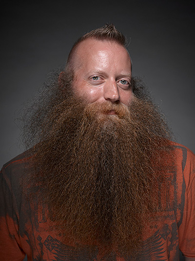 Full natural beard