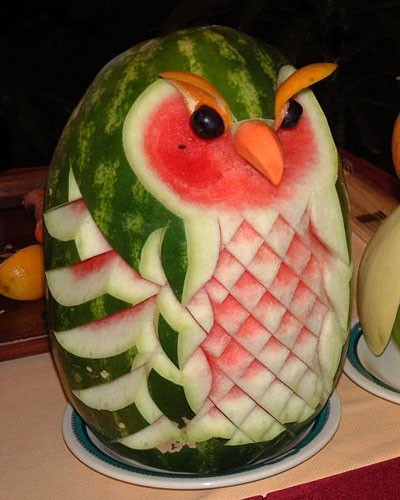 food art melon1