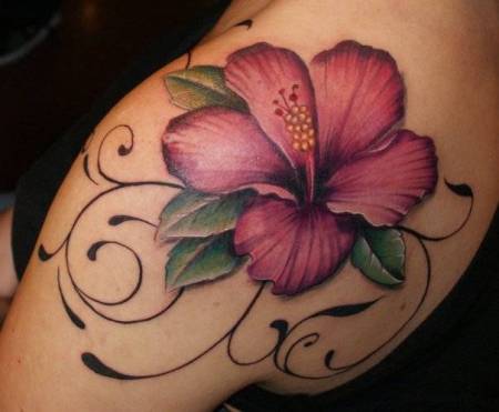 Hibiscus-Flower-Tattoos