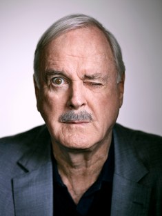 John Marwood Cleese (born 27 October 1939) is an English actor, comedian, writer and film producer. He achieved success at the Edinburgh Festival Fringe and as a scriptwriter and performer on The Frost Report. In the late 1960s, he co-founded Monty Python, the comedy troupe responsible for the sketch show Monty Python's Flying Circus and the four Monty Python films: And Now for Something Completely Different, Monty Python and the Holy Grail, Life of Brian and The Meaning of Life. In the mid-1970s, Cleese and his first wife, Connie Booth, co-wrote and starred in the British sitcom Fawlty Towers. Later, he co-starred with Kevin Kline, Jamie Lee Curtis and former Python colleague Michael Palin in A Fish Called Wanda and Fierce Creatures. He also starred in Clockwise, and has appeared in many other films, including two James Bond films, two Harry Potter films, and the last three Shrek films.