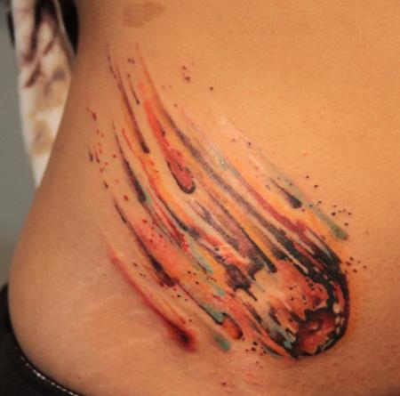 meteor tattoo