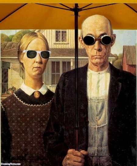 sunglass ameriican gothic