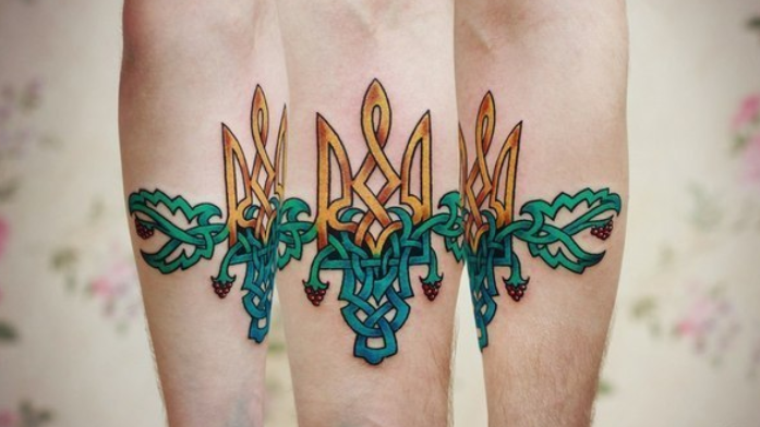 What to do while in Ukraine: Ukrainian Patriotic Tattoos.